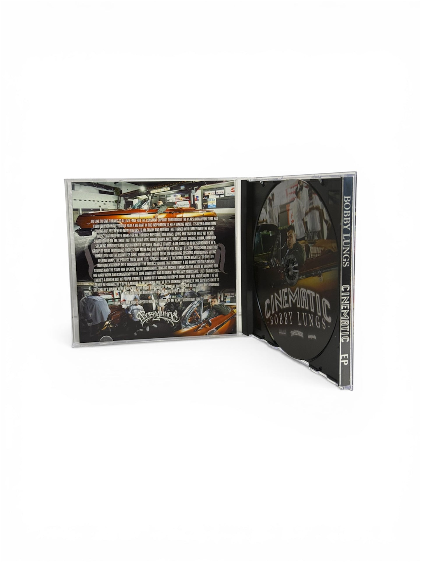 BOBBY LUNGS CINEMATIC EP CD