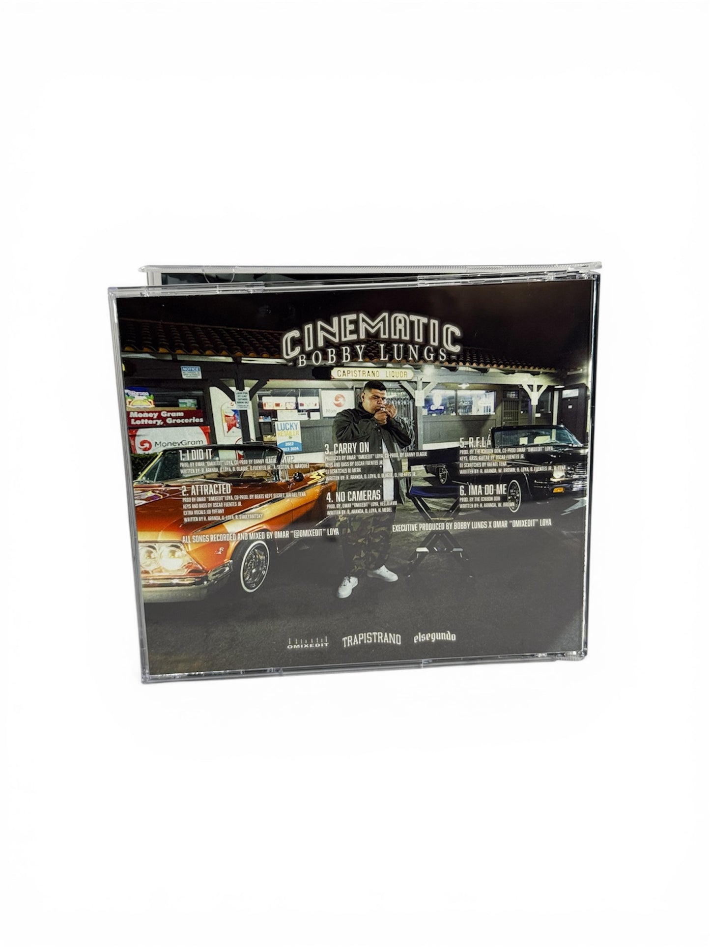 BOBBY LUNGS CINEMATIC EP CD